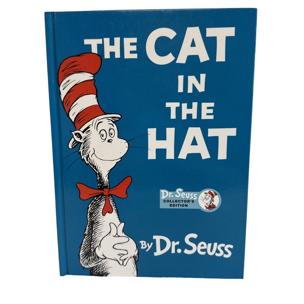 The Cat in the Hat Collector's Edition Hardcover Book Dr. Seuss Kids‎ 1985